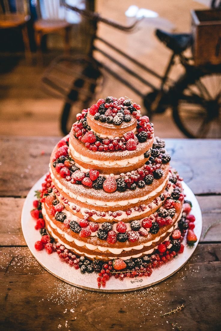 Свадебный торт в итальянском стиле