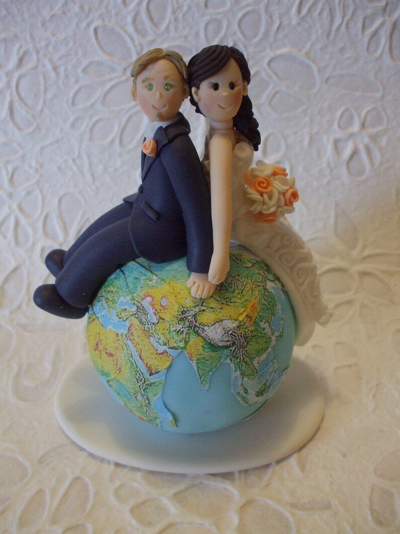 Свадебный торт Глобус