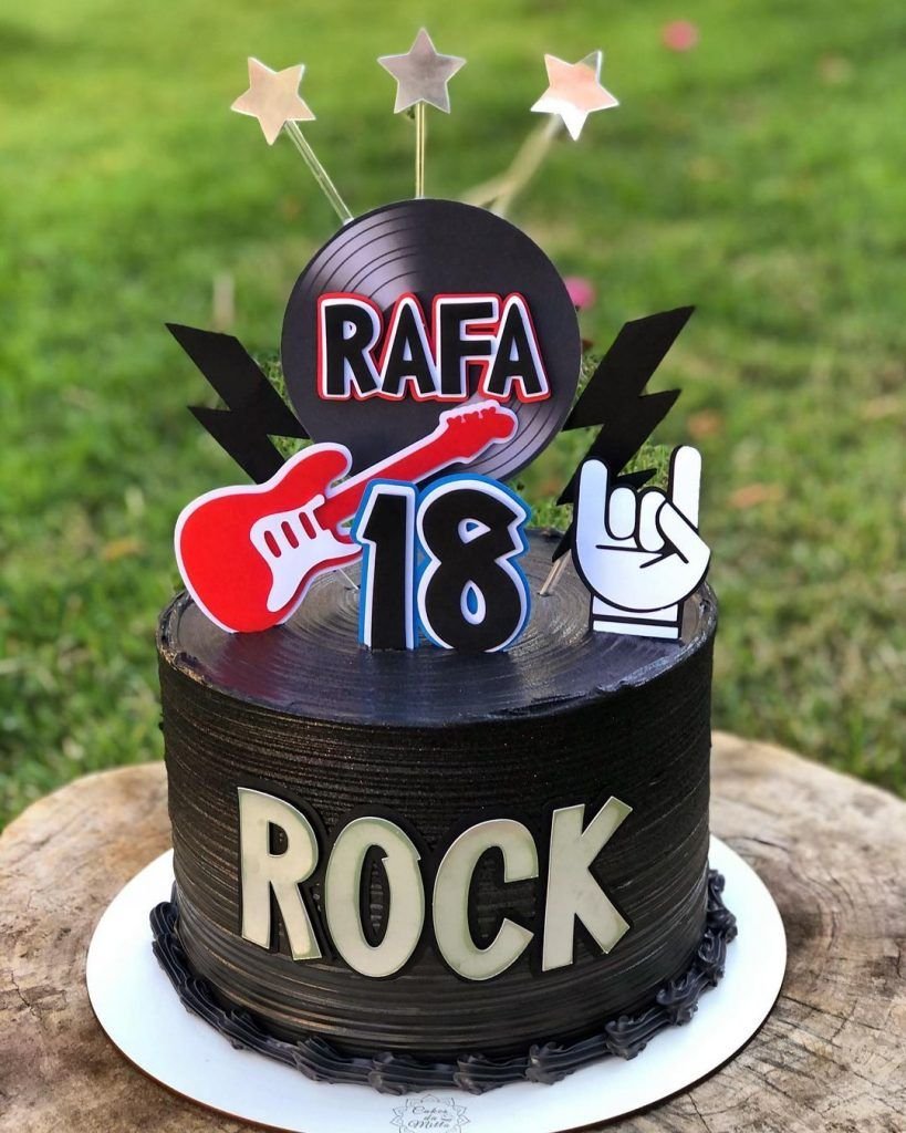 Торт для рок вечеринки