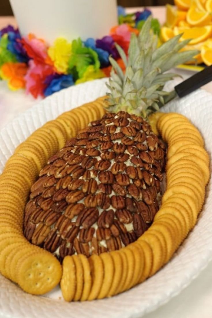 Закуски для вечеринки в гавайском стиле