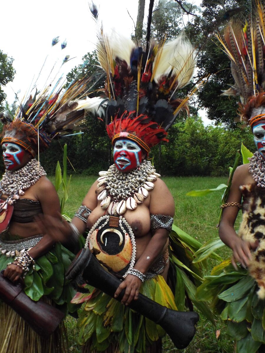 Национальный костюм Папуа новая Гвинея