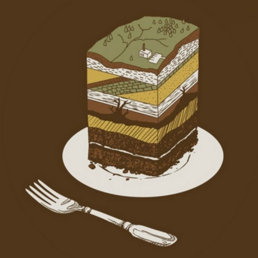 Торт с днем геолога