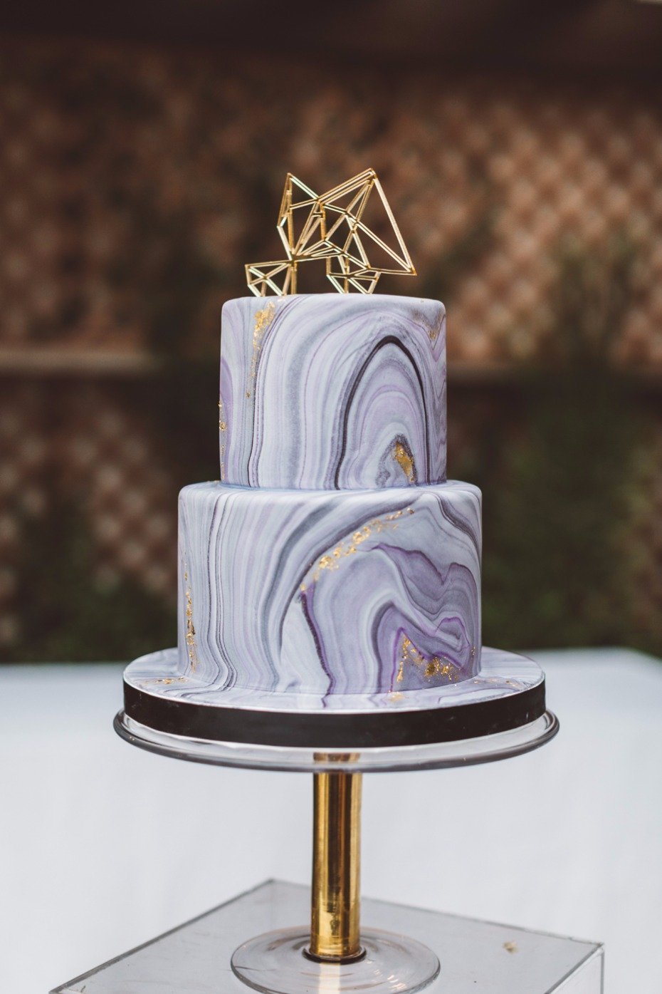 Свадебный торт мрамор