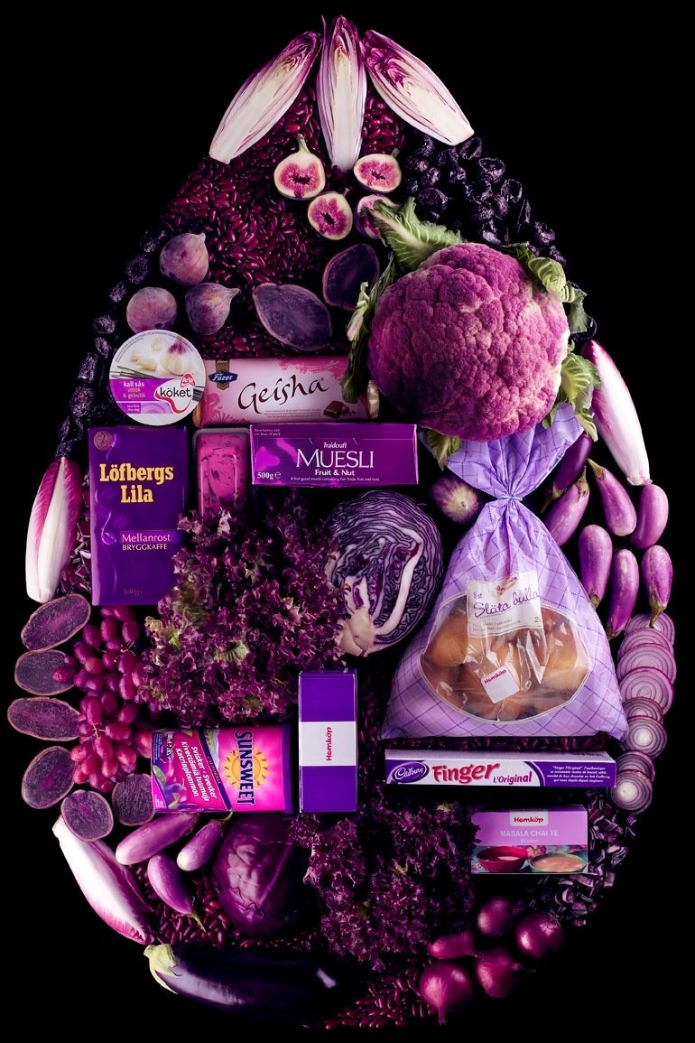 Фиолетовые продукты