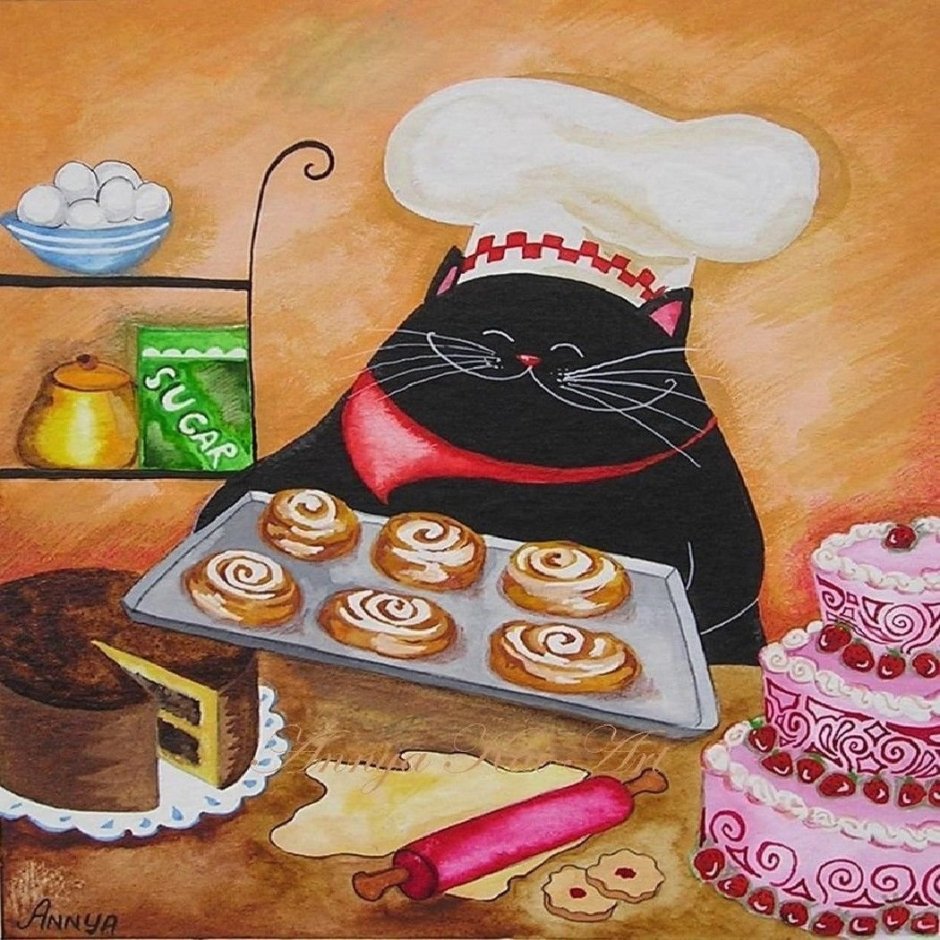 Котики от Annya Kai