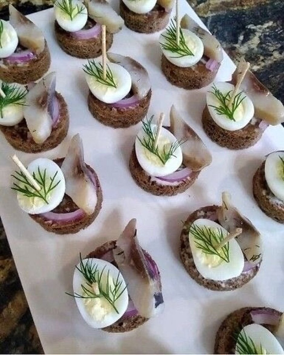 Легкие оригинальные закуски