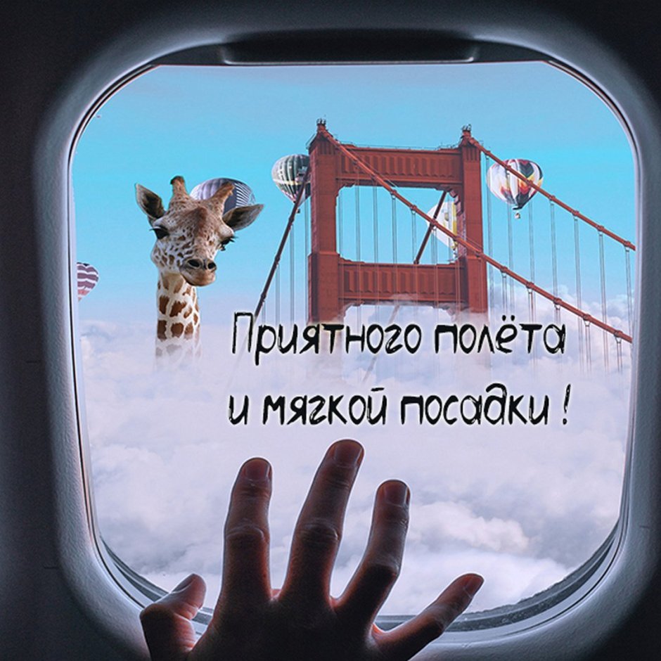 Пожелание хорошего полета