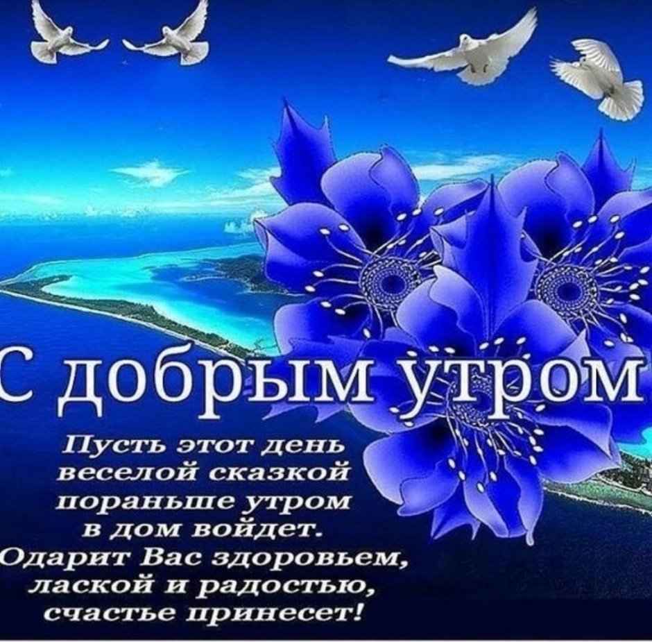 Пожелания счастья и добра с утра