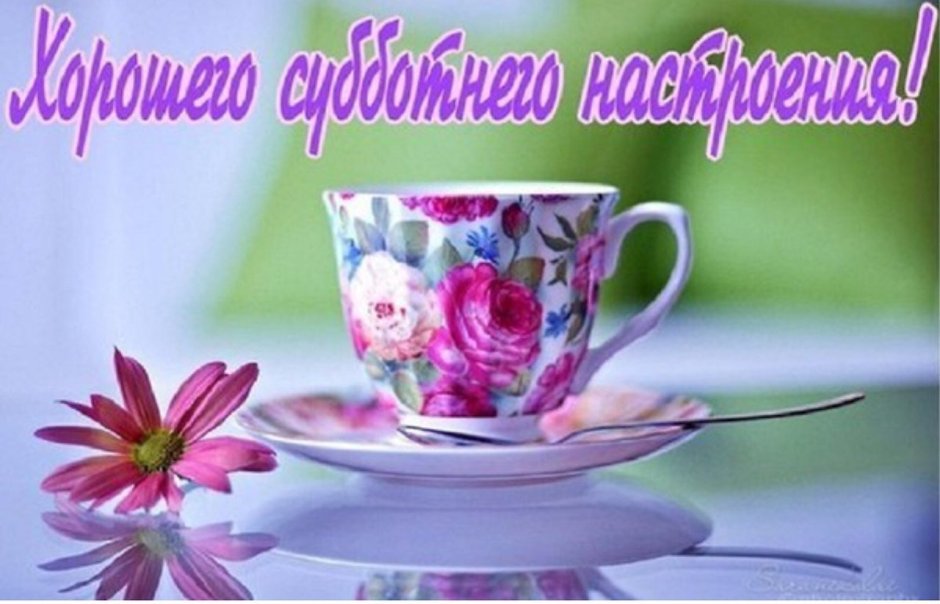 С субботним днем и хорошим настроением