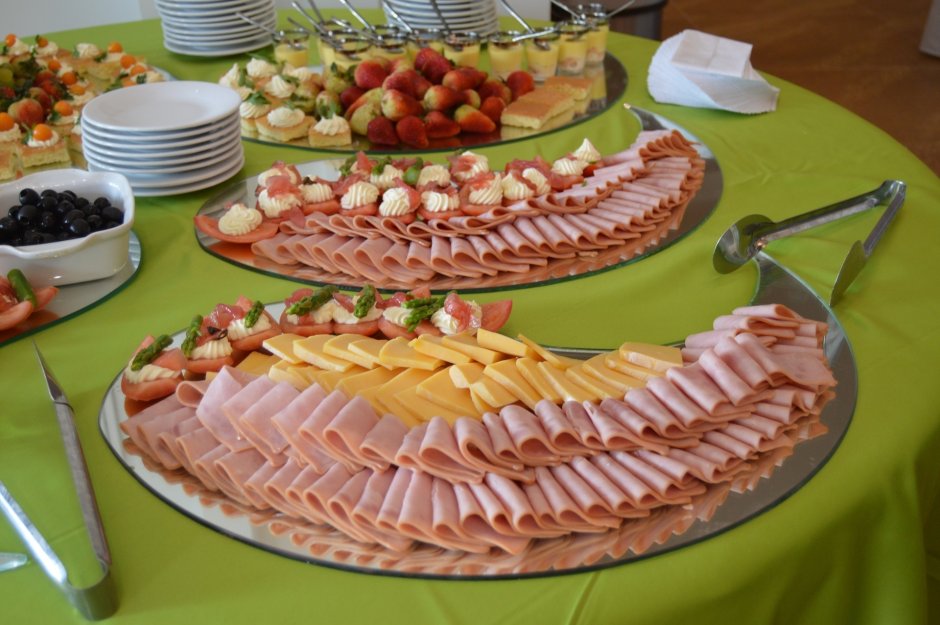 Мясная нарезка фуршет