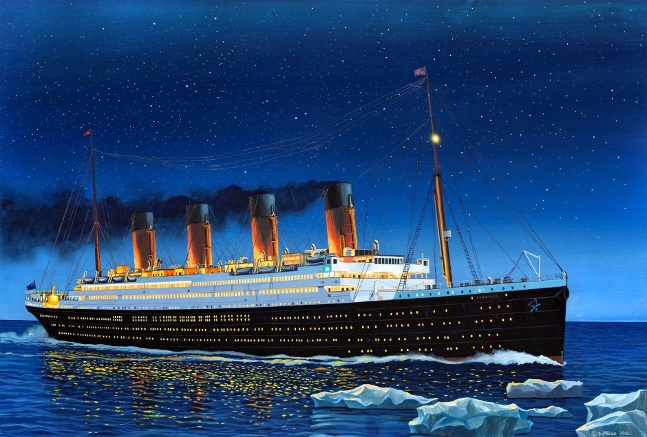 "Титаник", британский трансатлантический пароход