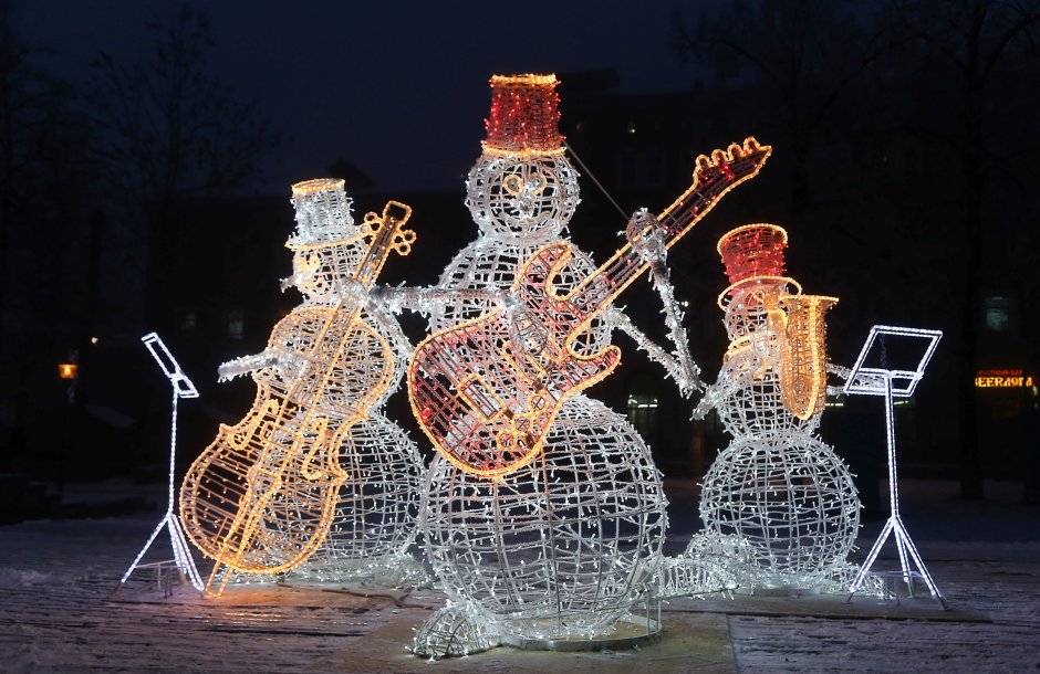Новогодняя иллюминация Нижний Новгород