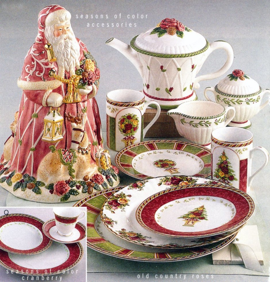 Рождественский фарфор Royal Albert