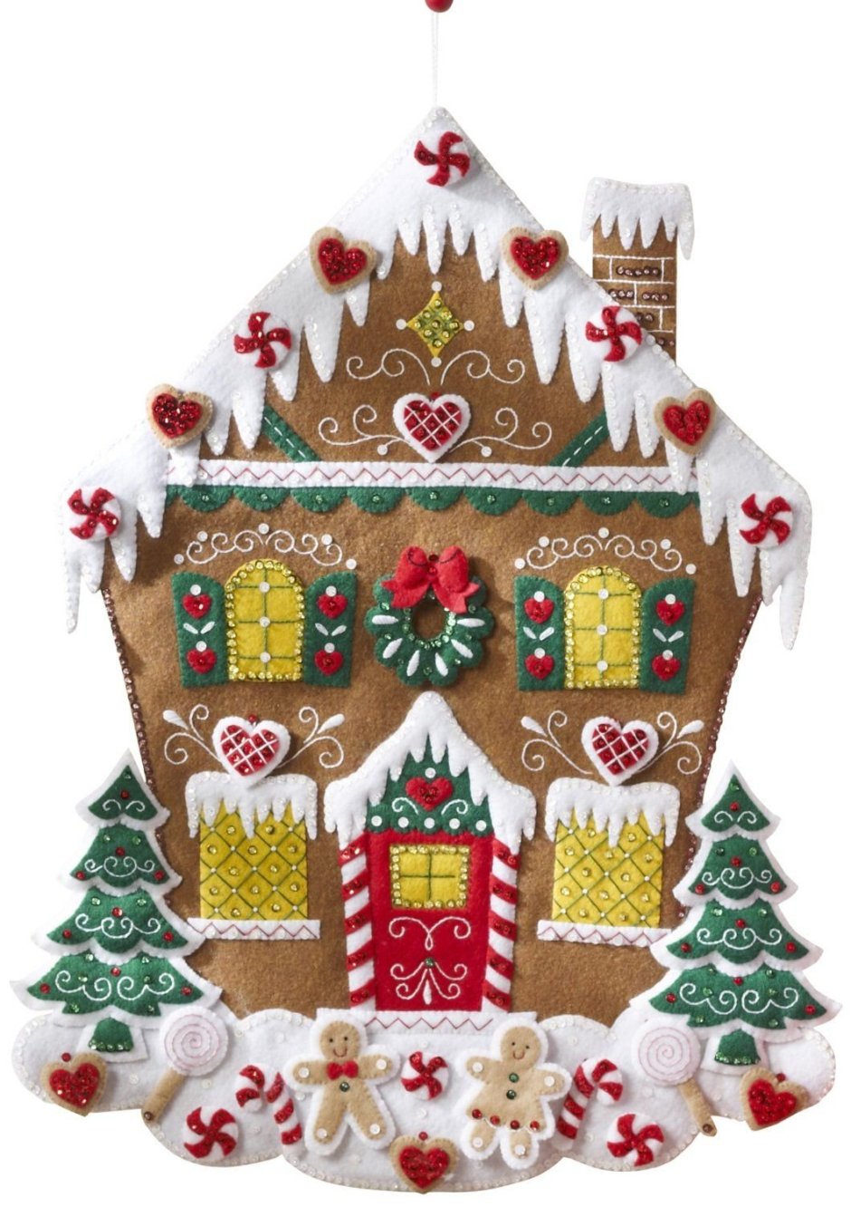 Bucilla felt Gingerbread House