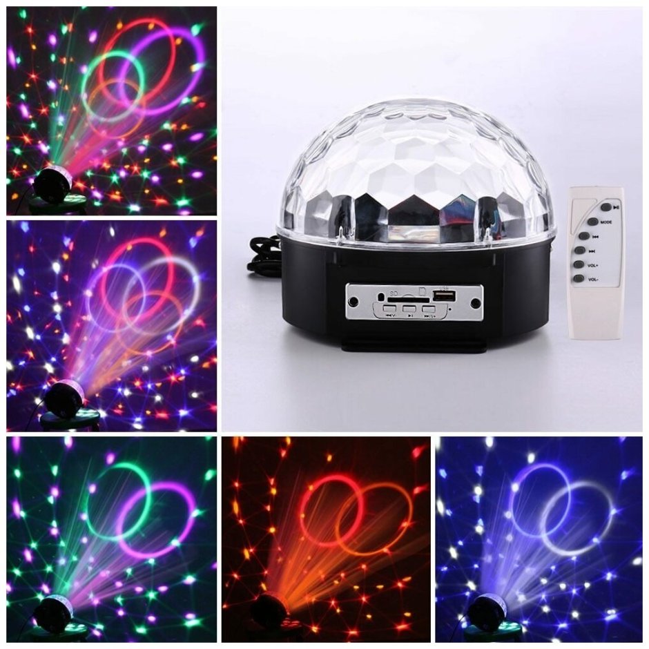 Светодиодный диско-шар Magic Ball led Crystal