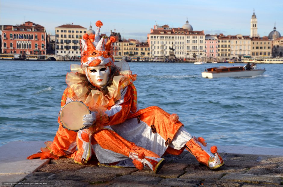 Костюмы Венеции карнавал Италии