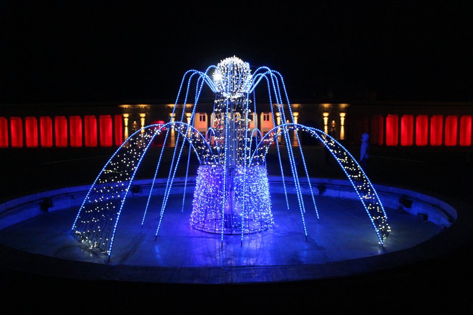 Хабаровск светодинамический фонтан