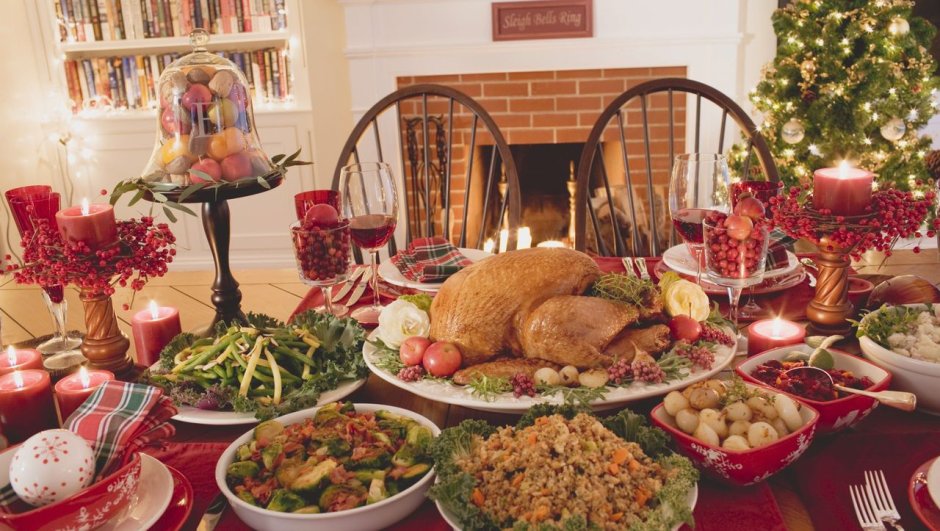 Традиционная Рождественская еда в США