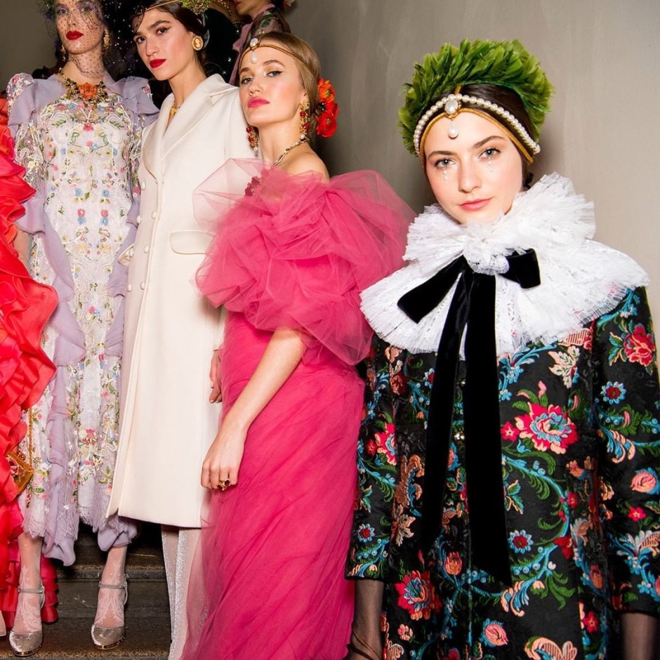 Dolce & Gabbana alta Moda Milan December 2019