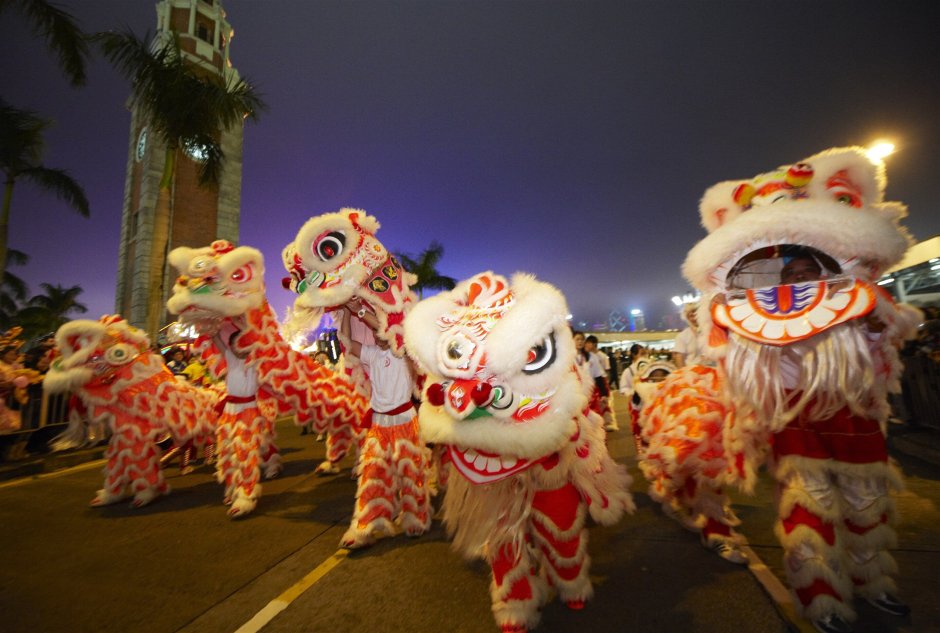 Китайский новогодний парад