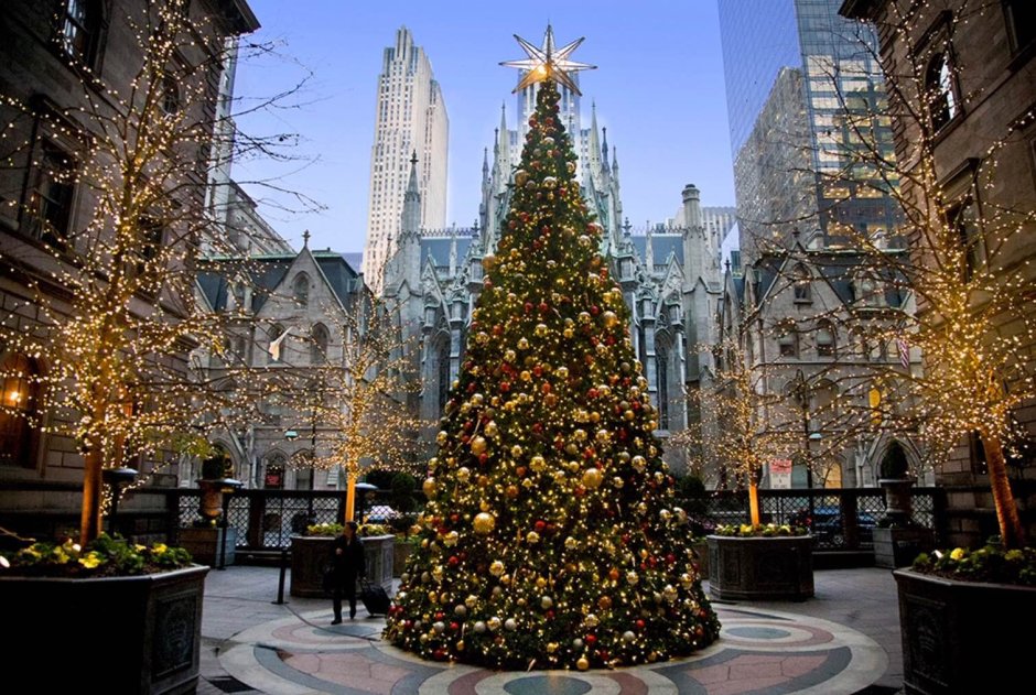 Рождество в Нью-Йорке