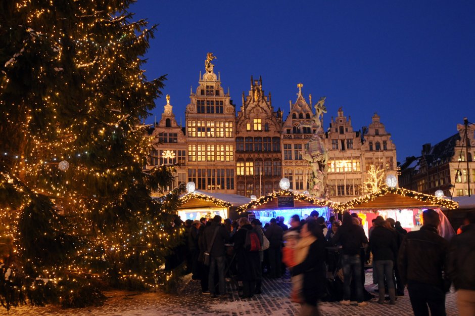 Рождество в Генте Бельгия