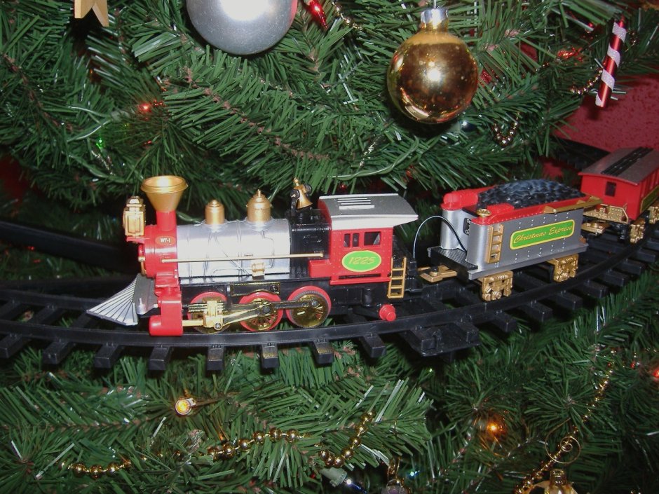 Поезд для рождественской ёлки BH bh1007