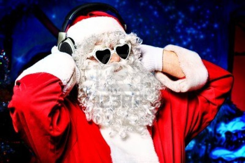 Дед Мороз с очками