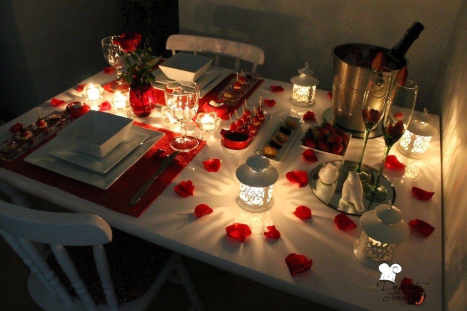 Романтический ужин для любимого