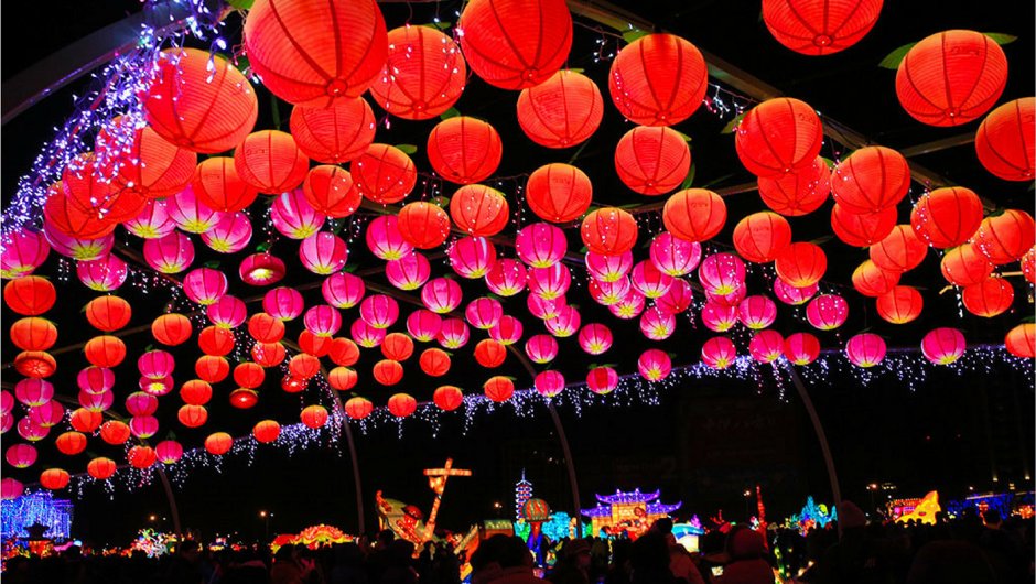 Фестиваль фонарей Тайвань
