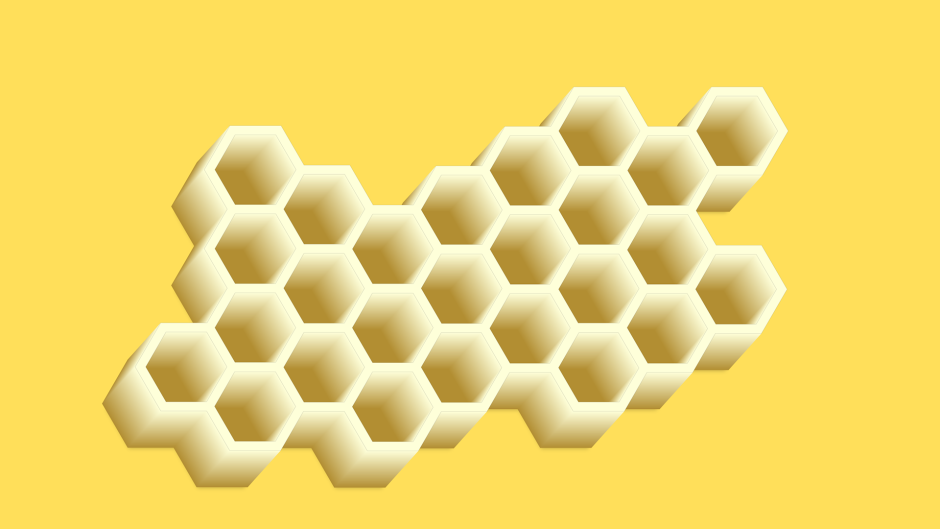 Пчелиные соты Графика