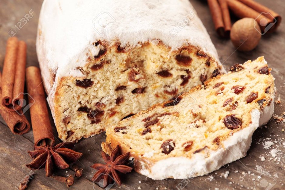 Рождественский кекс Stollen