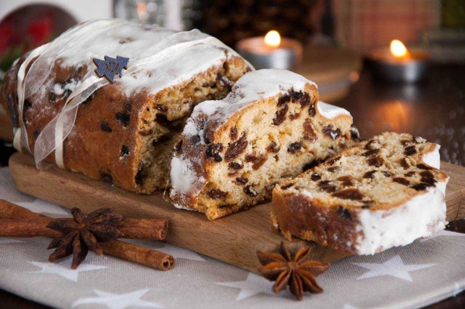 Рождественский кекс Stollen