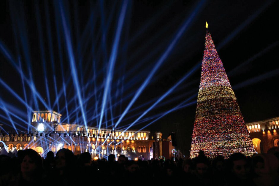 Армения Ереван новый год