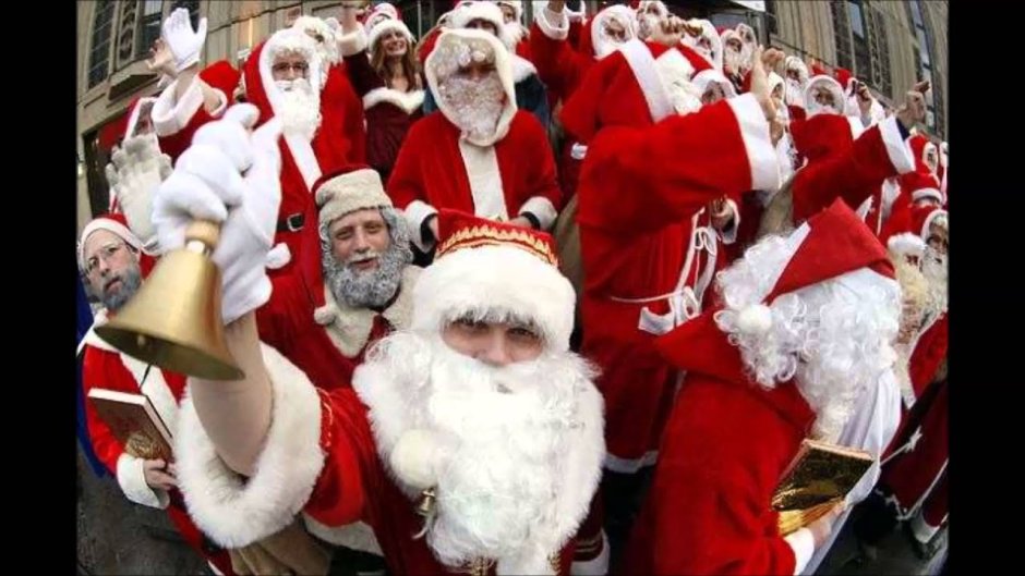 Рождество в Германии Санта Клаус