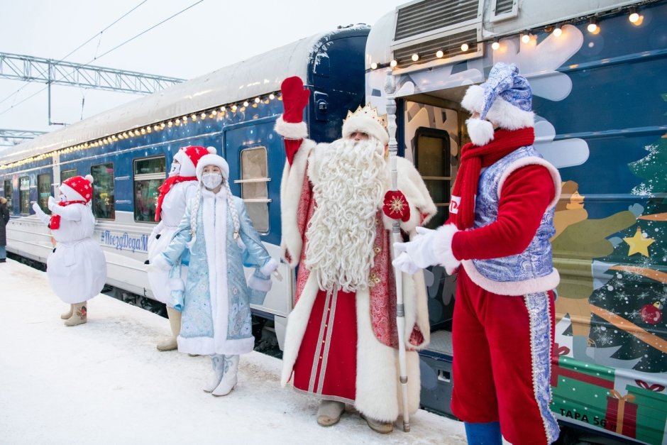 Поезд Деда Мороза Сортавала
