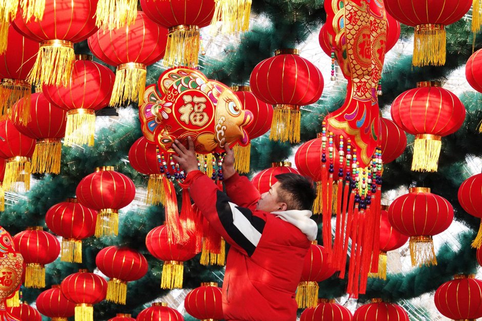 Китайский новый год празднование