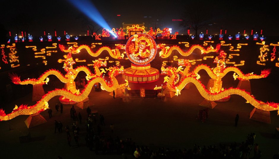 Праздник дракона в Китае