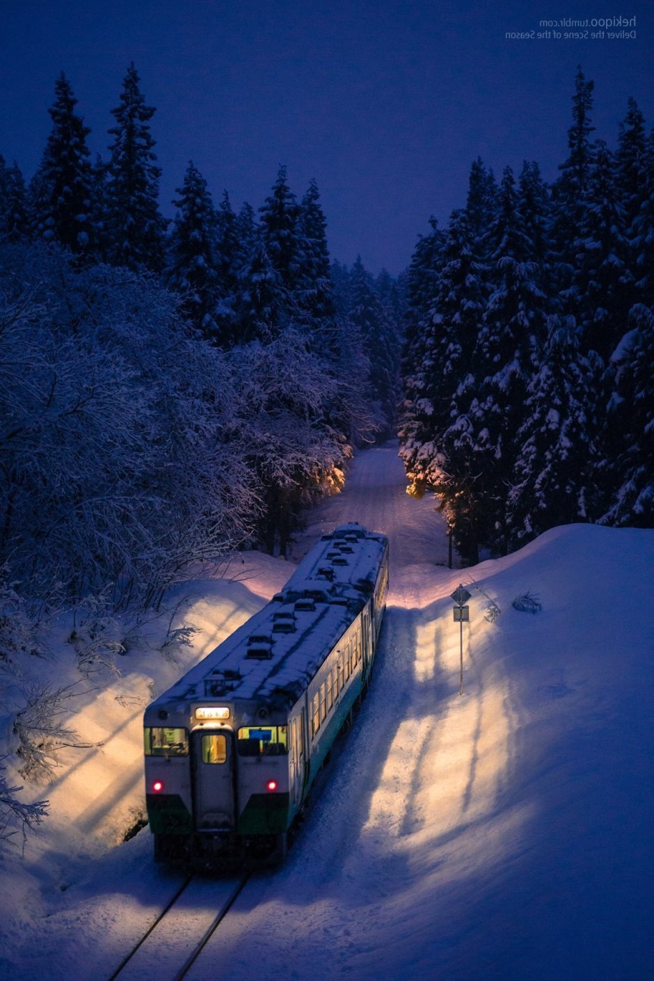 Красивый поезд