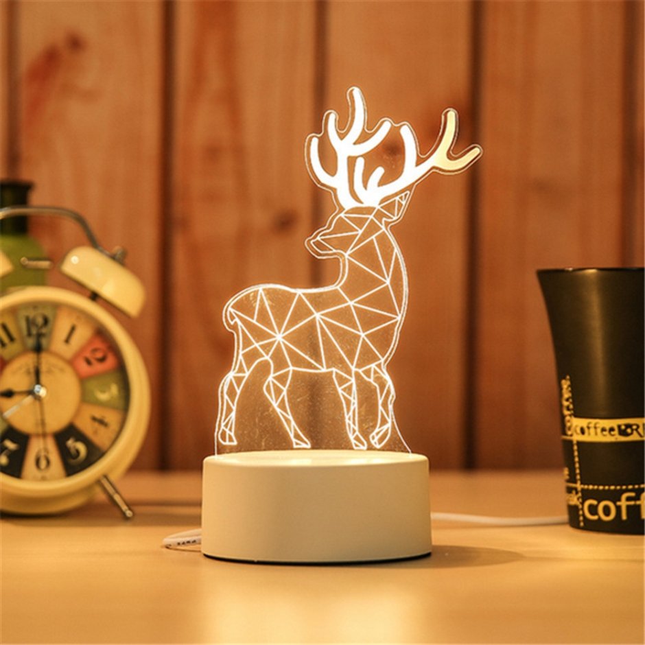 3d Acrylic led Night Light