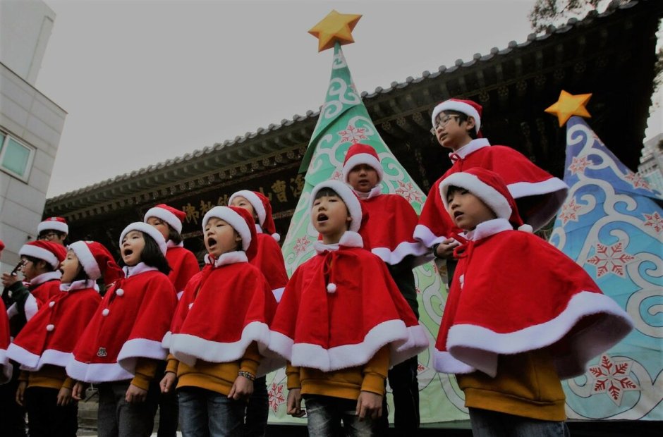 Рождество в Южной Корее