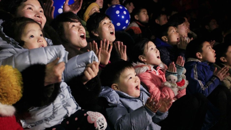 Празднование нового года в Северной Корее
