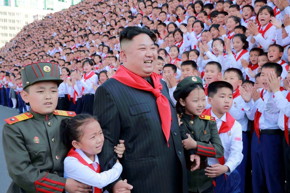 Северная Корея школа Ким Чен