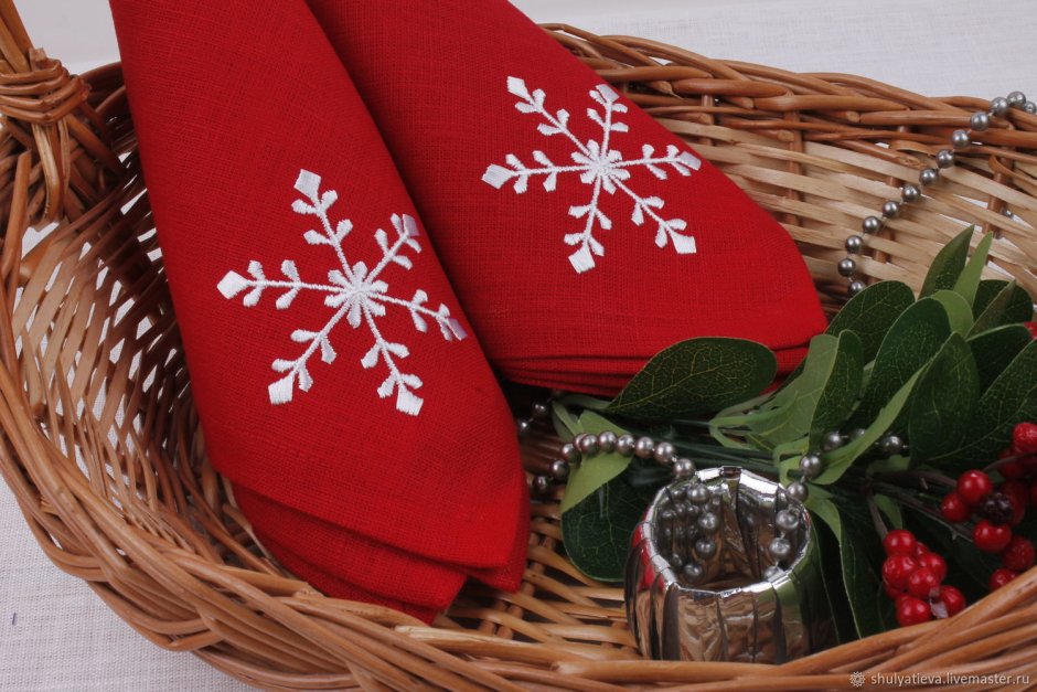 Рождественские салфетки купить в Ульяновске