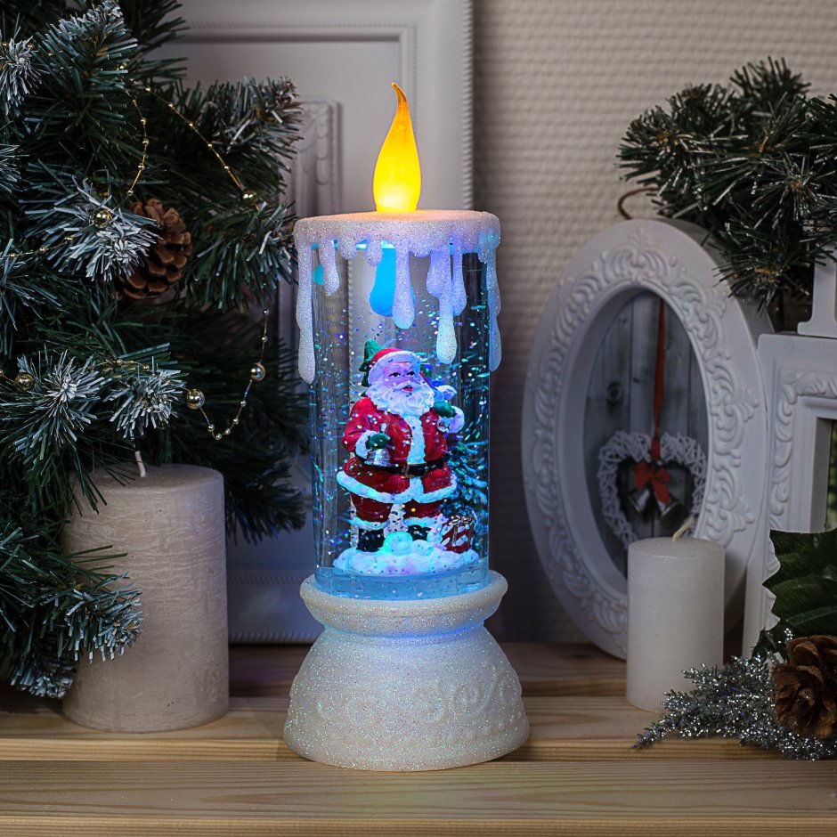 Свеча светодиодная Luazon свеча дед Мороз