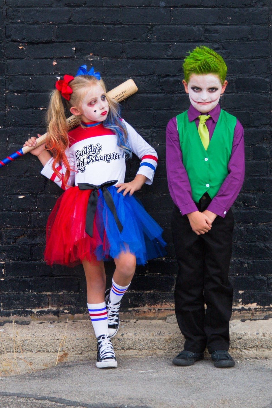 Детский костюм Харли Квинн на Хэллоуин