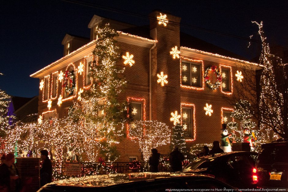 Рождественские дома в Америке