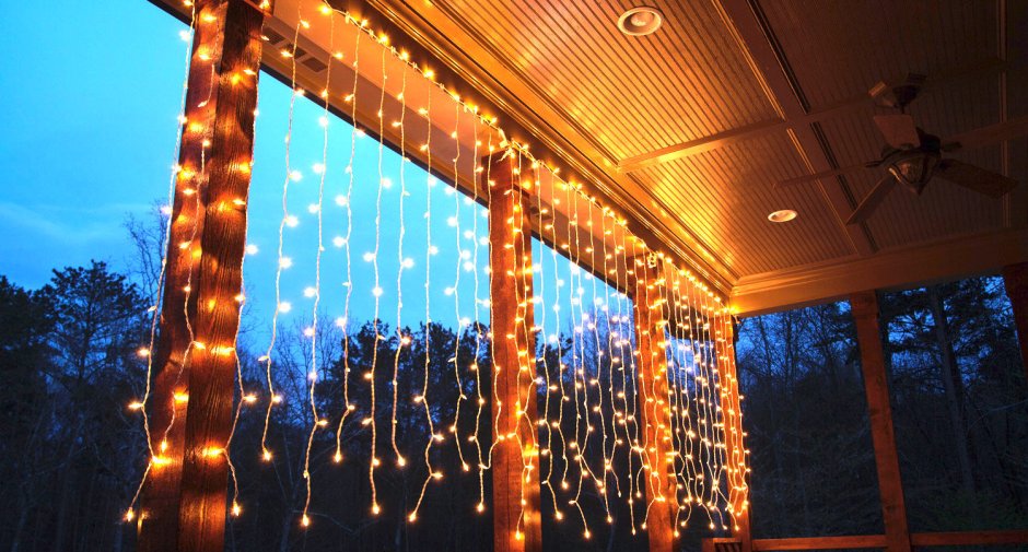 Гирлянда Curtain Light 3 m 10 Hanging