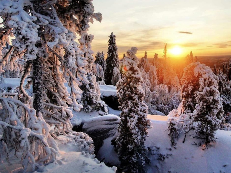 Пермский край зимой