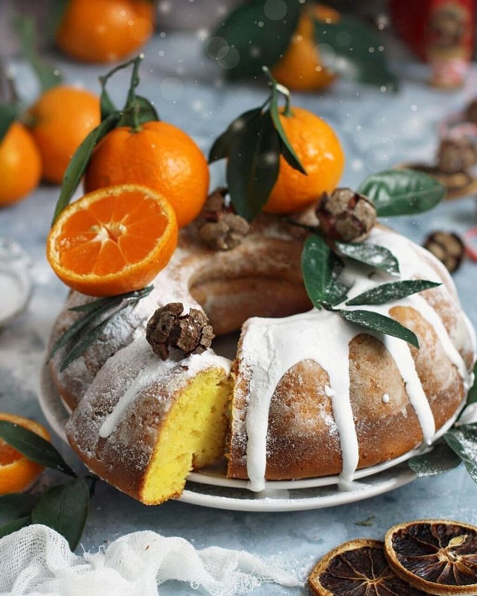 Новогодний апельсиновый десерт